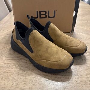 JBU by Jambu Men's DARREN Brown Laceless Slip-on Shoes Size 10M New